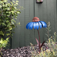 Load image into Gallery viewer, Coneflower Bird Feeder