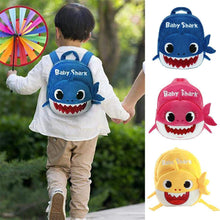 Load image into Gallery viewer, Adorable Baby Shark Backpack