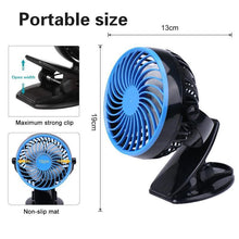 Load image into Gallery viewer, 360° Mini Portable Personal Fan