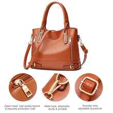 Load image into Gallery viewer, PU Shoulder Bag &amp; Handbag