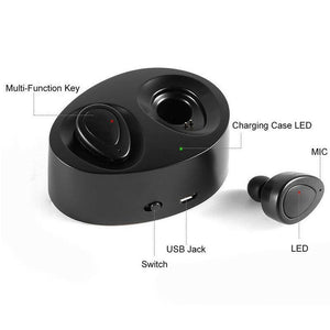 Hirundo Mini Electronics Bluetooth Earphone Wireless