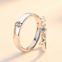 Load image into Gallery viewer, Simple Couple Silver Ring