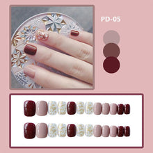 Load image into Gallery viewer, Full Cover Fake Nail Tips (24 PCs)