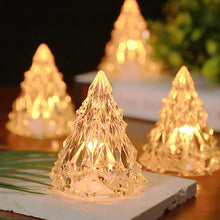 Load image into Gallery viewer, Mini LED Crystal Christmas Tree Night Light