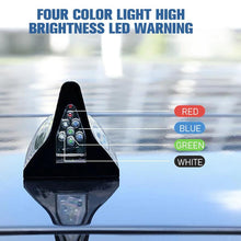 Load image into Gallery viewer, Shark Fin Solar Warning Light for Car