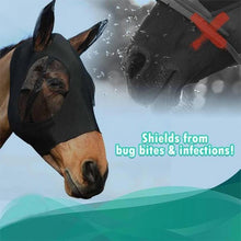 Load image into Gallery viewer, Anti-Fly Mesh Equine Mask