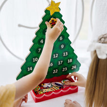 Load image into Gallery viewer, Countdown to Christmas Wooden Advent Calendar