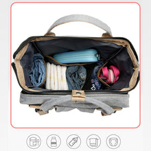 Load image into Gallery viewer, All-in-one Baby Diaper Backpack