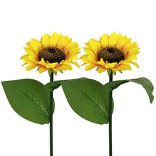 Load image into Gallery viewer, Solar Sunflower Light, 2 pcs