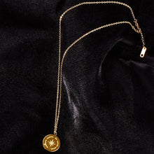 Load image into Gallery viewer, Golden Choker Pendant Necklace