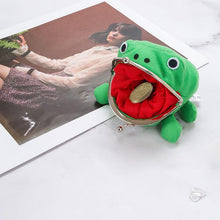 Load image into Gallery viewer, Cute Frog Coin Purse