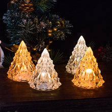 Load image into Gallery viewer, Mini LED Crystal Christmas Tree Night Light