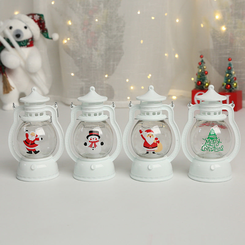 Christmas Portable Oil Lamp Decoration