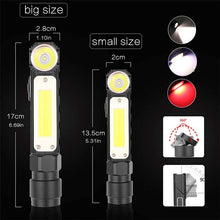 Load image into Gallery viewer, Multifunctional Magnet Anti-fall Flashlight