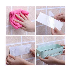 Bathroom drain rack