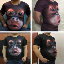 Load image into Gallery viewer, Funny Gorilla 3D T-shirt