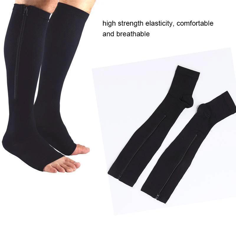 Compression Socks with Zipper