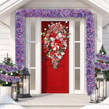 Load image into Gallery viewer, Candy Cane Wreath - Christmas Decoration