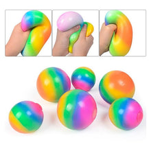 Load image into Gallery viewer, Colorful Vent Ball Press Decompression Toy