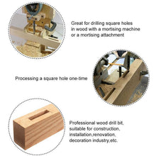 Load image into Gallery viewer, Hollow Chisel Mortise Drill Tool