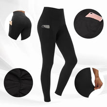 Load image into Gallery viewer, High Waist Stretch Plus-Size Leggings