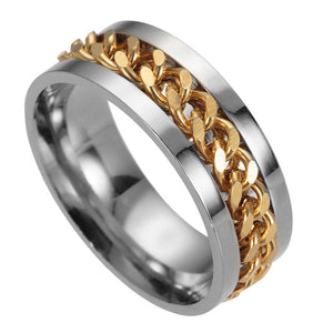 Titanium Steel Rotatable Chain Ring