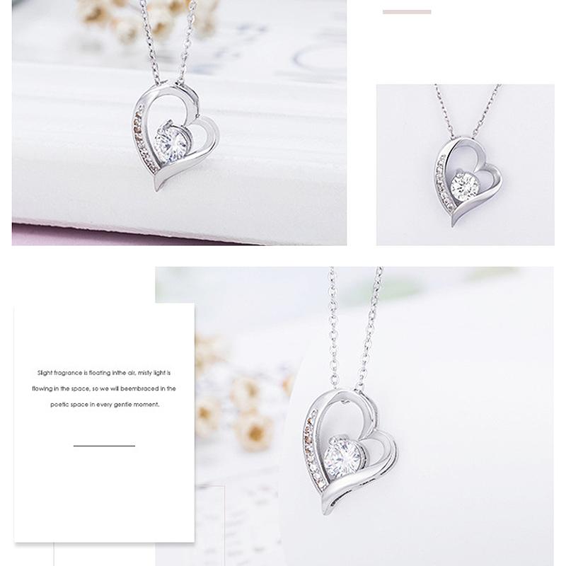 Exquisite Heart Pendant Necklace