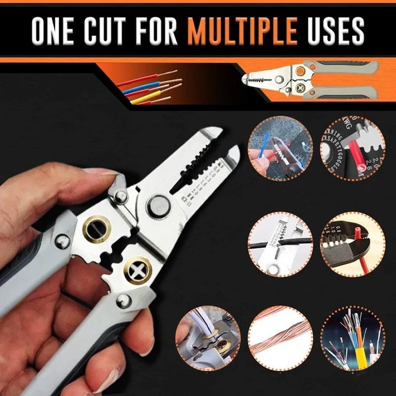 Multi-functional Wire Splitting Pliers