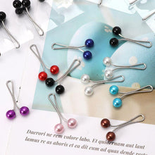 Load image into Gallery viewer, Multicolor Headscarf Pearl Pins