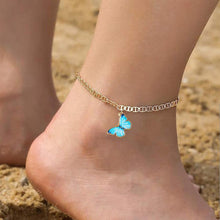 Load image into Gallery viewer, Butterfly Pendant Necklace Bracelet Anklet