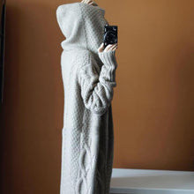 Load image into Gallery viewer, Women&#39;s Long Sweater Coat