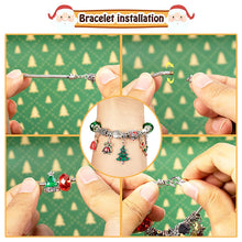 Load image into Gallery viewer, DIY 24 Days Christmas Countdown Calendar Bracelets Set