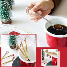 Load image into Gallery viewer, Christmas Decorations for Home - Christmas Metal Spoon Gift Set