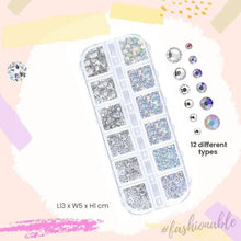 Load image into Gallery viewer, Nail Rhinestone Kit Set