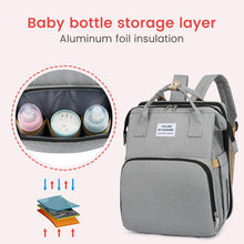 Load image into Gallery viewer, All-in-one Baby Diaper Backpack