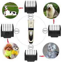 Load image into Gallery viewer, Professional Rechargeable Animal Hair Trimmer