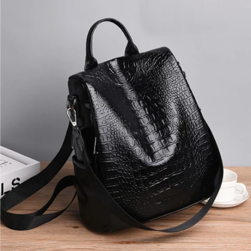 Women Fashion Soft Leather Backpack