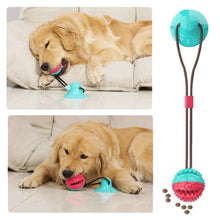 Load image into Gallery viewer, Dog Bite Toy Interactive food leaker toy with Suction Cup