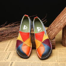 Load image into Gallery viewer, New Fashion Women&#39;s Leather Flat Shoes