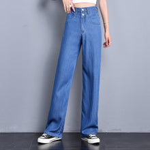 Load image into Gallery viewer, High Waist Straight Tube Jeans