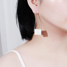 Load image into Gallery viewer, Sterling Silver Toilet Paper Earrings