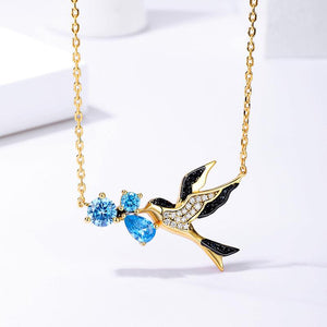 Women Fashion Swallow Necklace