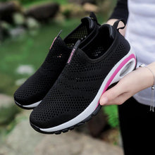 Load image into Gallery viewer, Women Breathable Mesh Slip On Sneakers