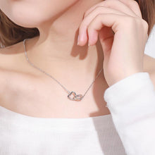 Load image into Gallery viewer, Interlocking Hearts Necklace