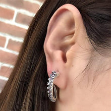 Load image into Gallery viewer, Octopus Hoop Earrings