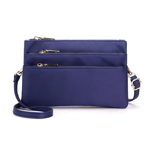 Multi-layer Nylon Crossbody Bag