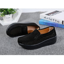 Load image into Gallery viewer, Womens Slip On Hollow Out Loafers