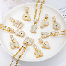 Load image into Gallery viewer, Stainless Steel Initial Letters Necklace