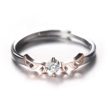 Load image into Gallery viewer, Simple Couple Silver Ring