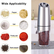 Load image into Gallery viewer, Automatic Electric Gravity Induction Salt and Pepper Grinder